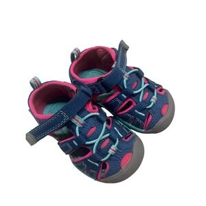 KEEN Kids Toddler Sandals‎ Blue Pink Water Shoes Size 5